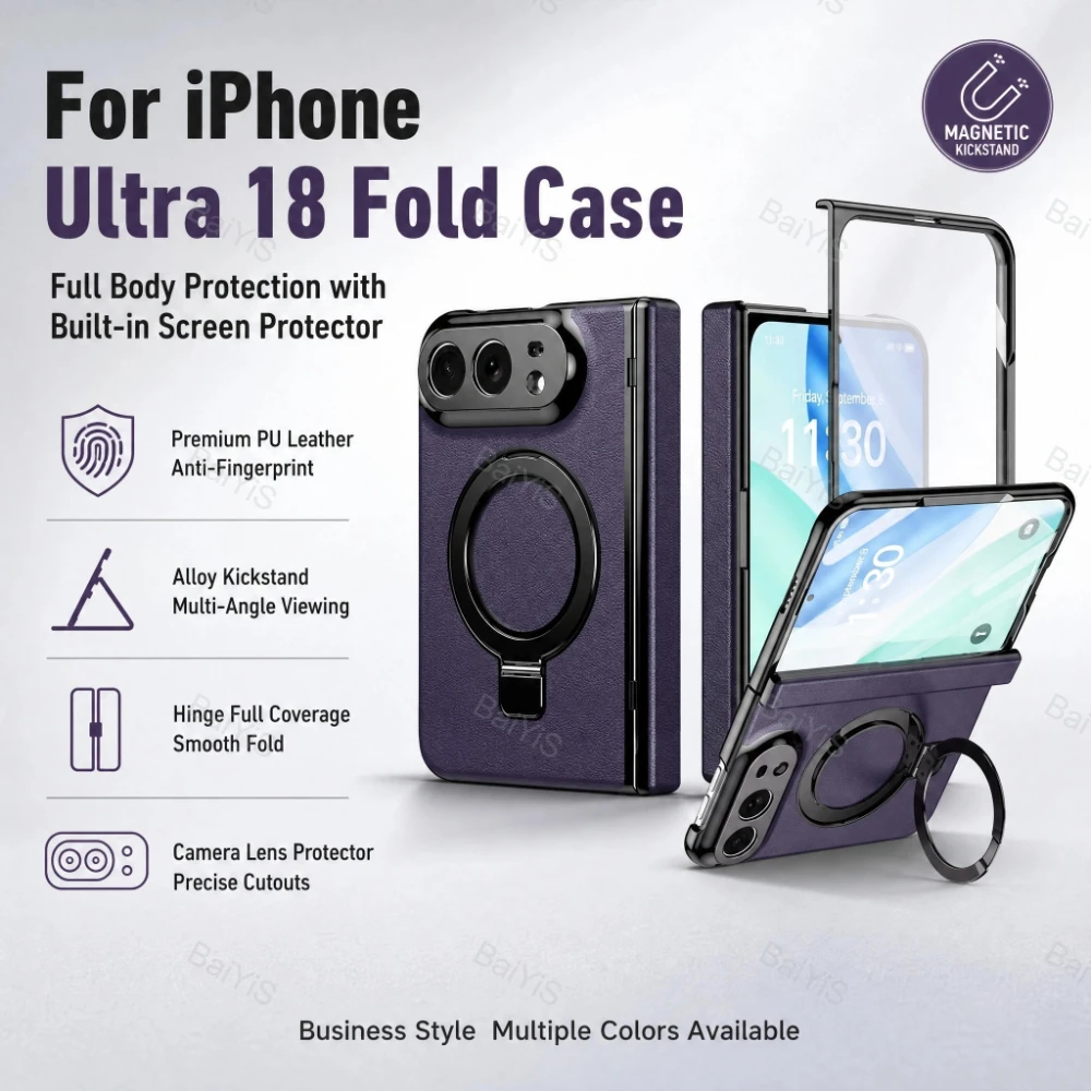 Premium Cigar Case - iPhone Duo için Magsafe Manyetik Halka