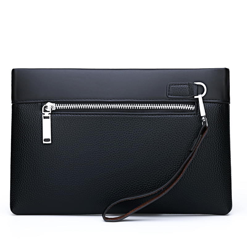 Leather Wallet Men - Lüks marka iş erkek cüzdanı deri