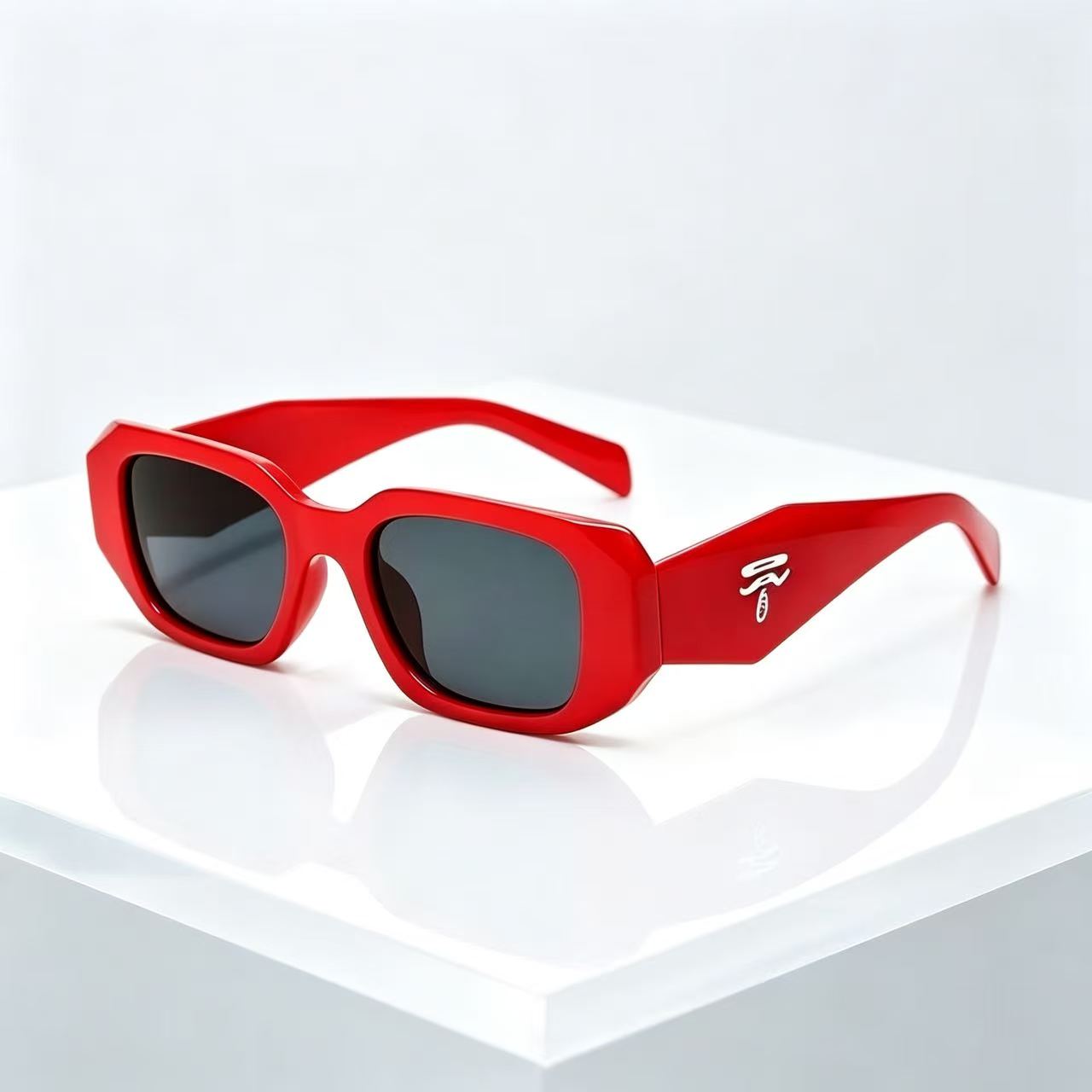 Designer Sunglasses - Vintage Kare Unisex Erkek Kadın Lüks