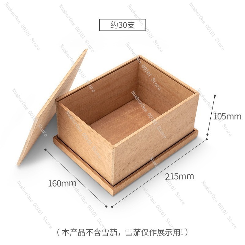 Premium Cigar Case - Premium Sedir Ağacı Puro Saklama Kutusu