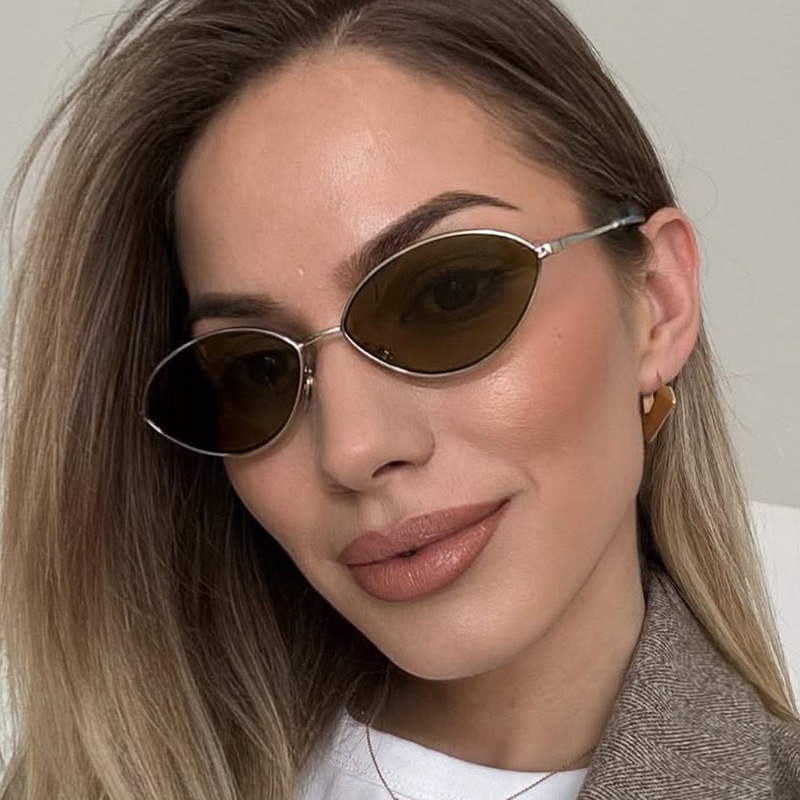 Designer Sunglasses - Kadınlar için Retro Kedi Gözü Güneş