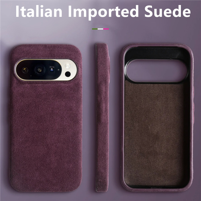Premium Cigar Case - İtalya Süet Manyetik Çekimli Kılıf Google