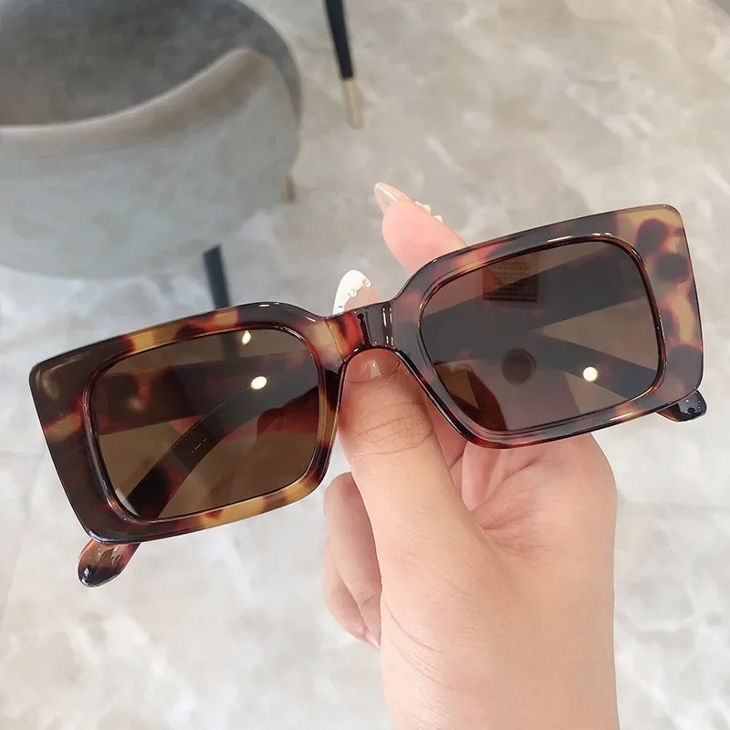 Sunglasses Uv400 - Yeni Moda Küçük Dikdörtgen Güneş Gözlüğü