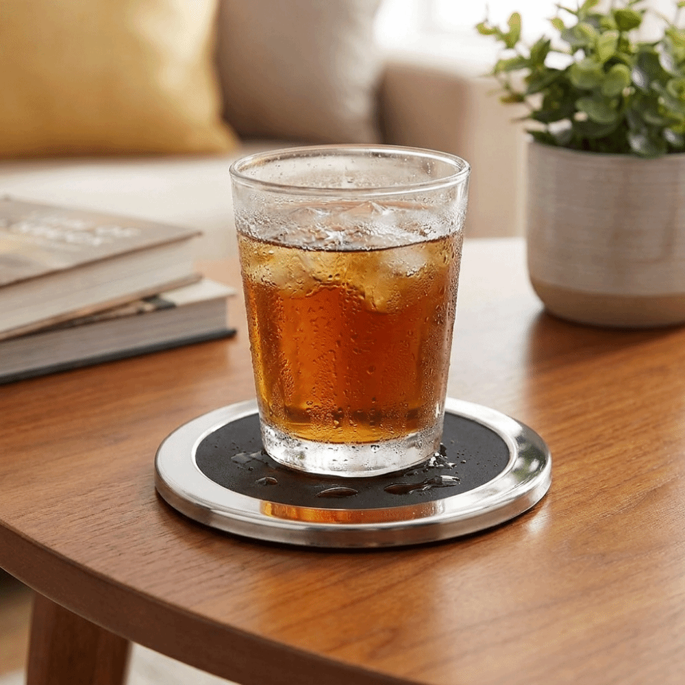 6 adet/takım yuvarlak paslanma - Marble Coaster Set incelemesi ve fiyatı