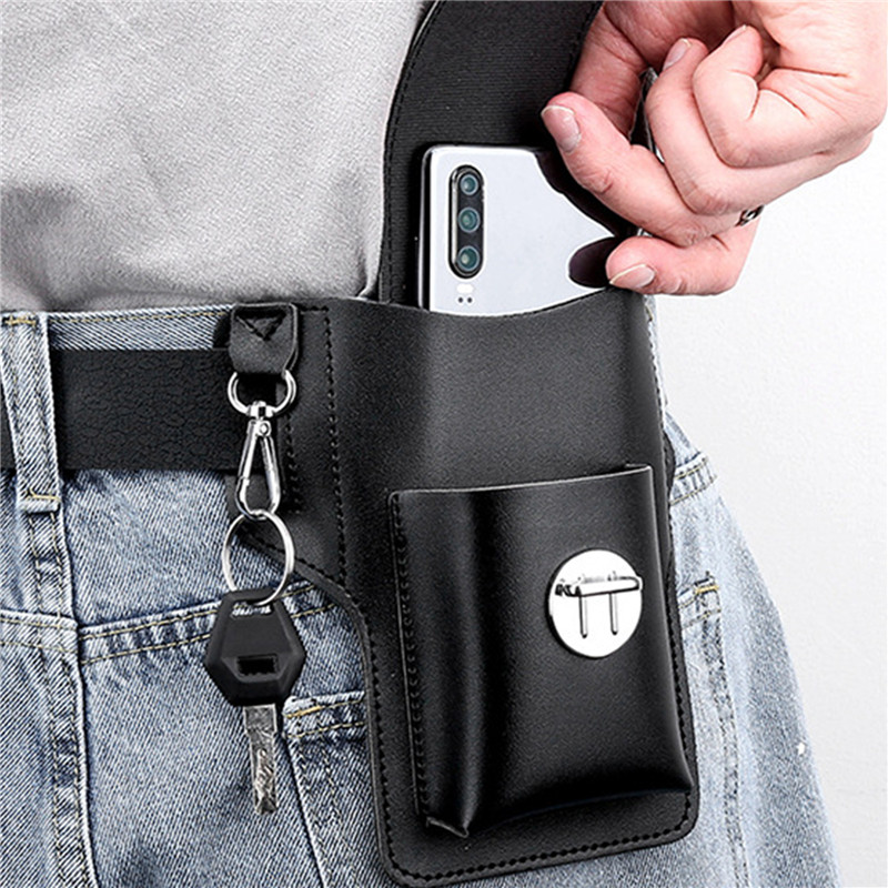 Erkekler için telefon bel çant - Leather Wallet Men incelemesi ve fiyatı