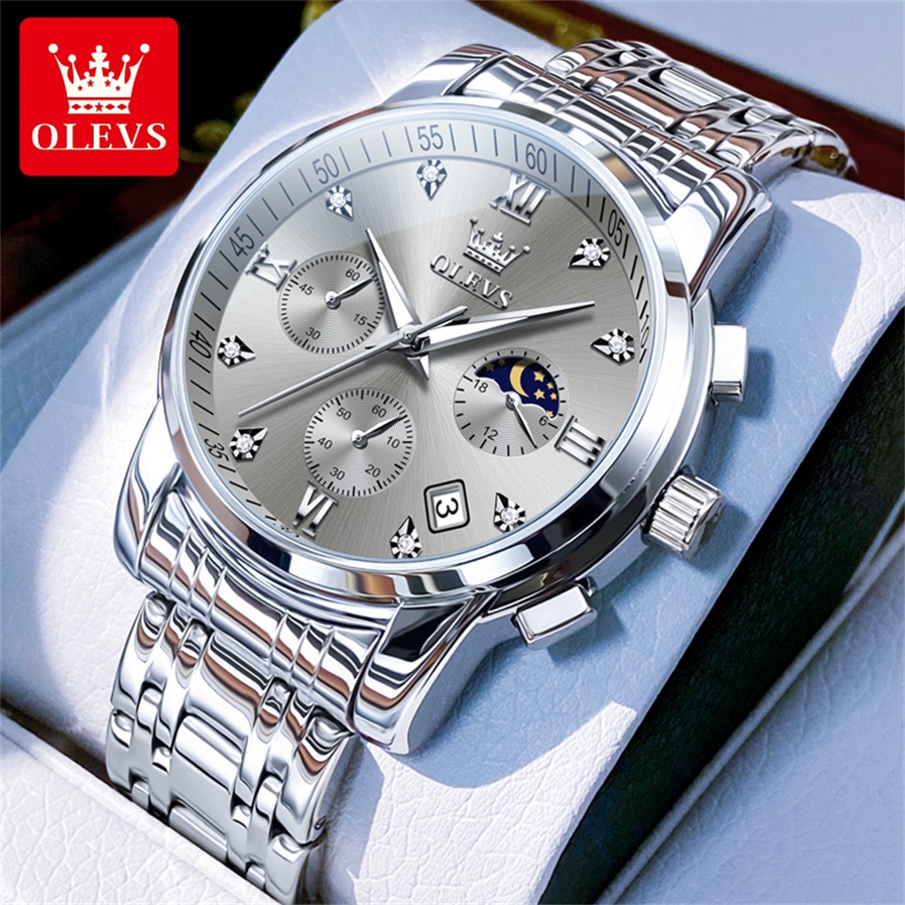 OLEVS 2858 Erkekler İçin Kuvar - Luxury Watch Men incelemesi ve fiyatı