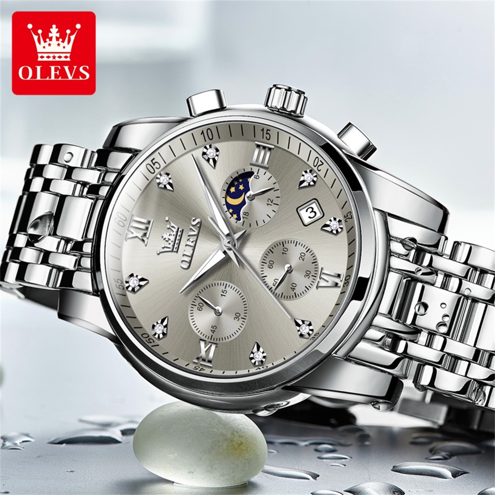 OLEVS 2858 Erkekler İçin Kuvar - Luxury Watch Men incelemesi ve fiyatı