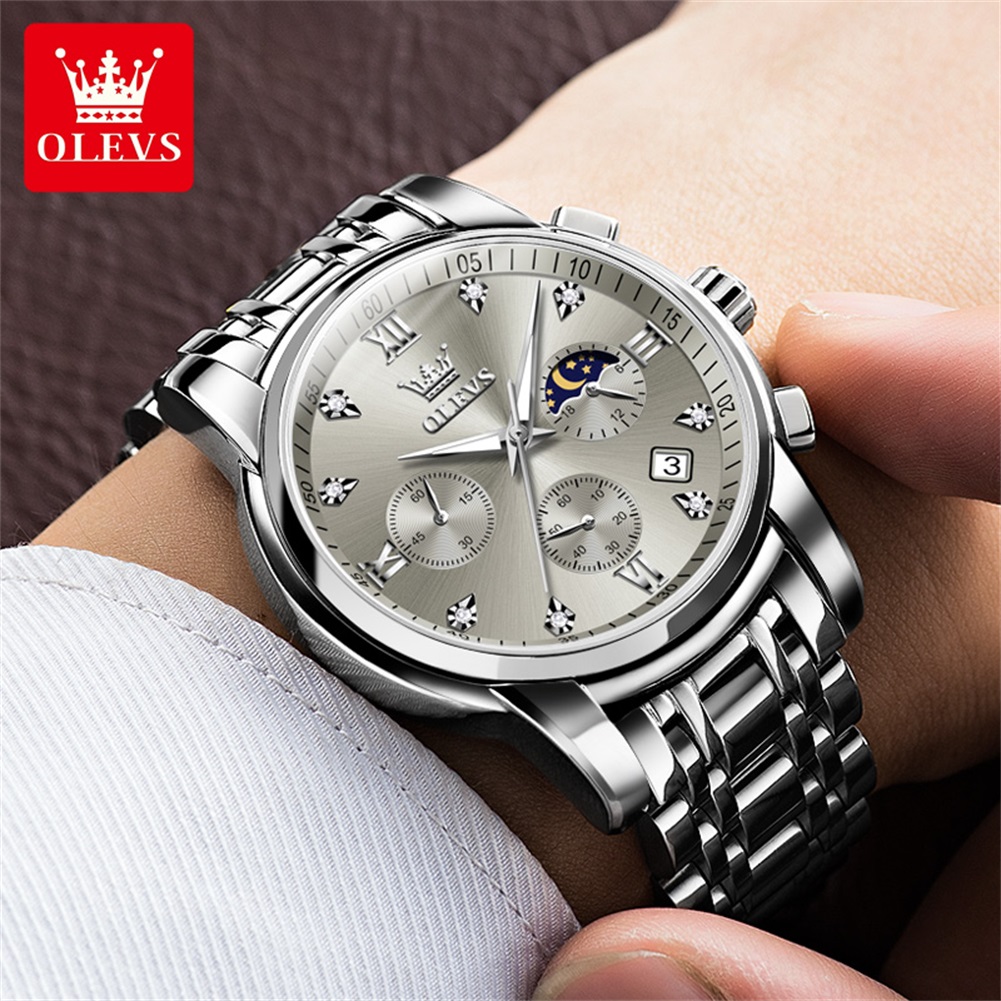 OLEVS 2858 Erkekler İçin Kuvar - Luxury Watch Men incelemesi ve fiyatı
