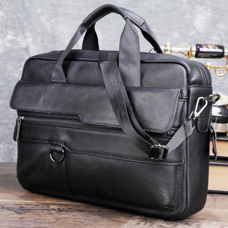 Büyük erkek hakiki deri çanta  - Leather Briefcase incelemesi ve fiyatı