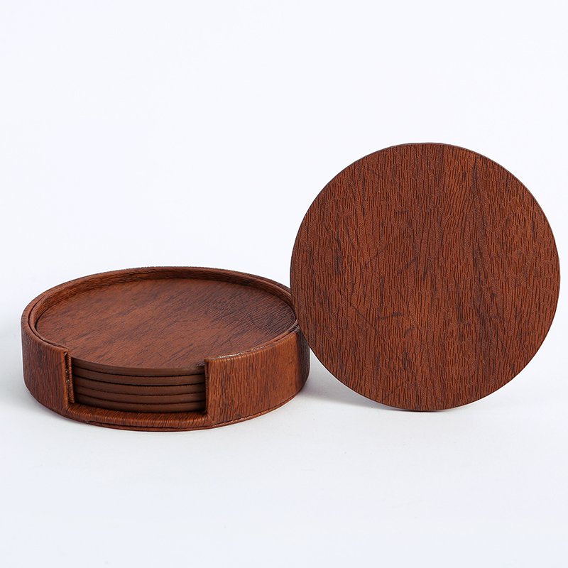 WOTOR 6 adet/grup Daire Ahşap  - Marble Coaster Set incelemesi ve fiyatı