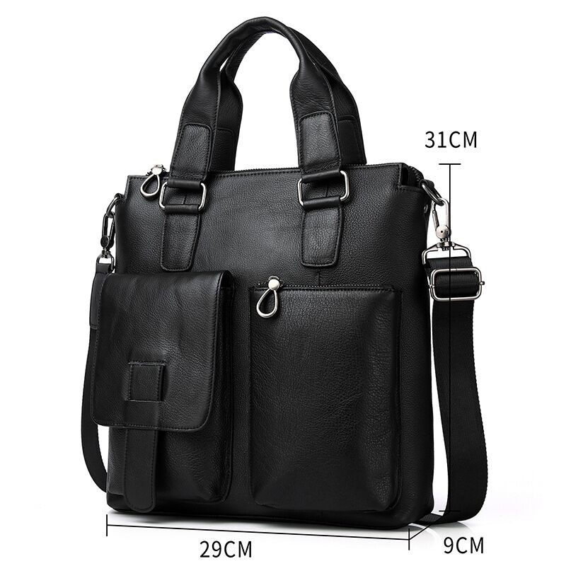 Erkekler dikey çanta erkek hak - Leather Briefcase incelemesi ve fiyatı