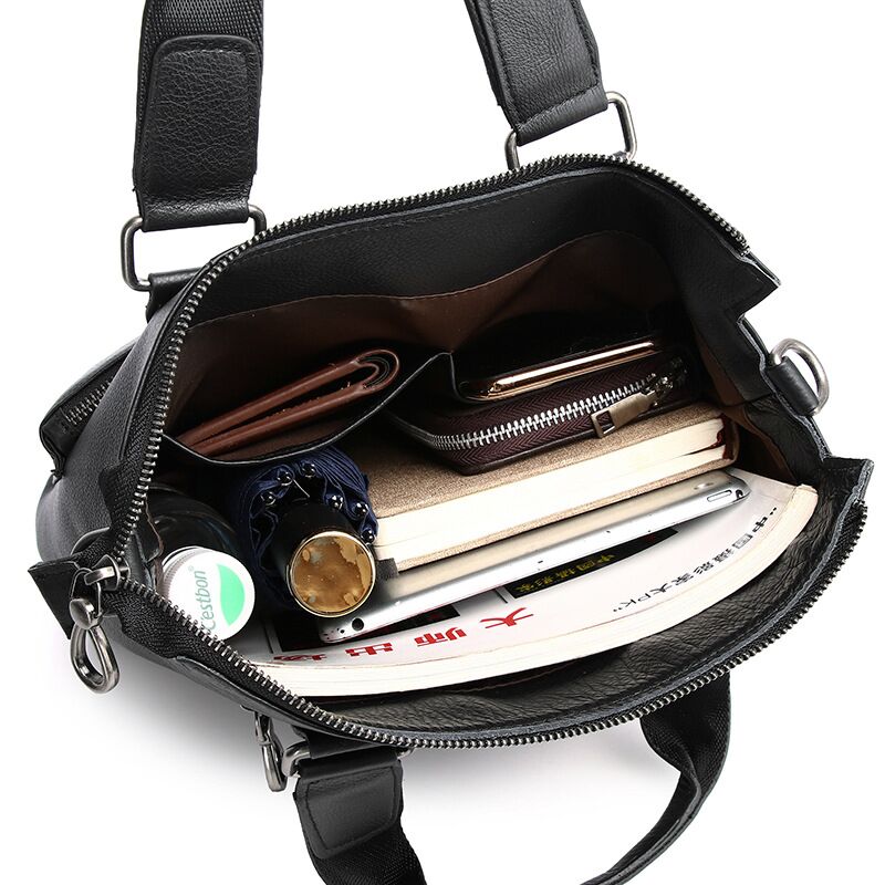Erkekler dikey çanta erkek hak - Leather Briefcase incelemesi ve fiyatı
