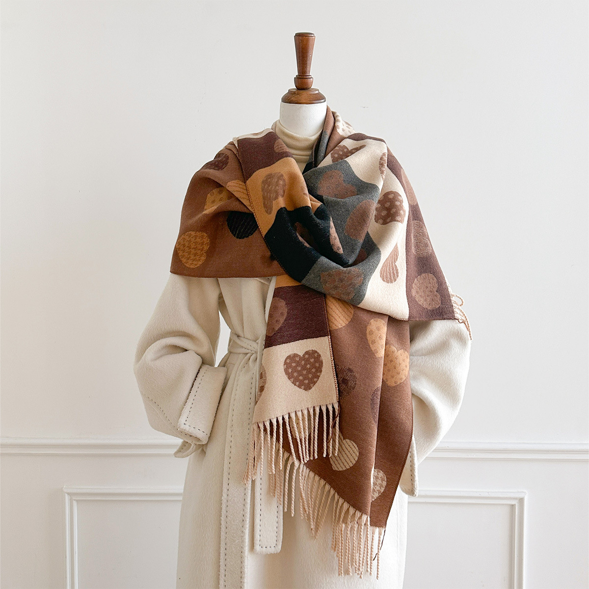 Kadınlar için İmitasyon Kaşmir - Cashmere Scarf incelemesi ve fiyatı