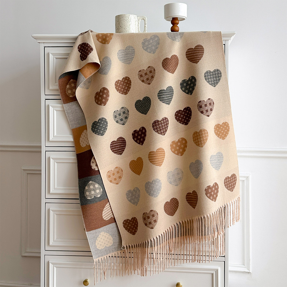Kadınlar için İmitasyon Kaşmir - Cashmere Scarf incelemesi ve fiyatı
