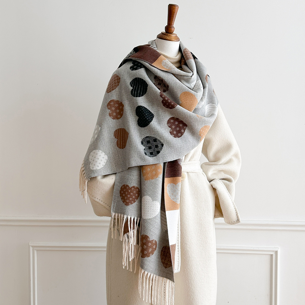 Kadınlar için İmitasyon Kaşmir - Cashmere Scarf incelemesi ve fiyatı