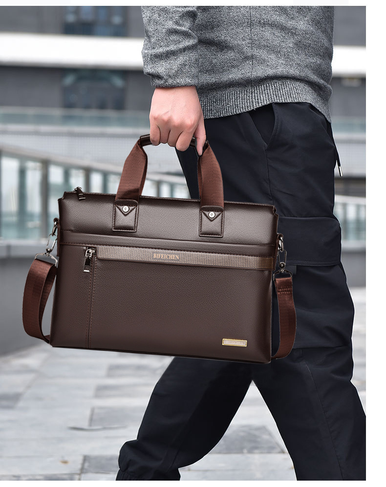 2026 Yeni Lüks Marka Erkek Çan - Leather Briefcase incelemesi ve fiyatı