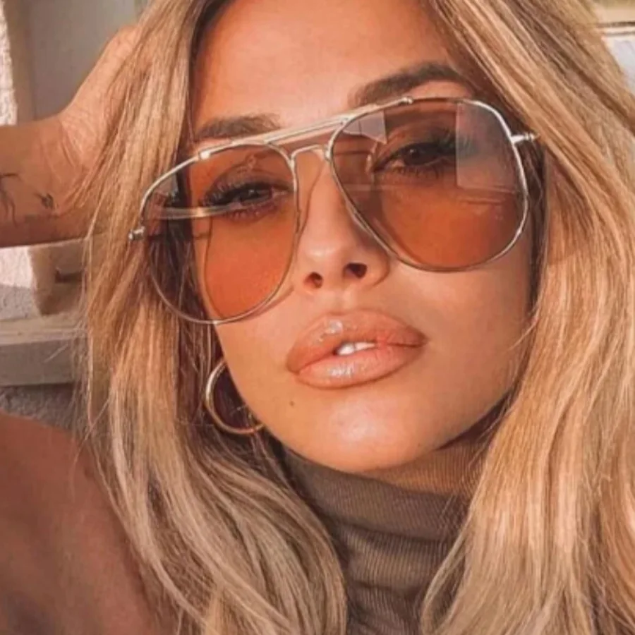 Retro Metal Çift Köprülü Pilot - Sunglasses Uv400 incelemesi ve fiyatı
