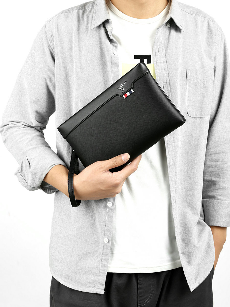 PU Deri erkek Debriyaj Çanta F - Leather Wallet Men incelemesi ve fiyatı