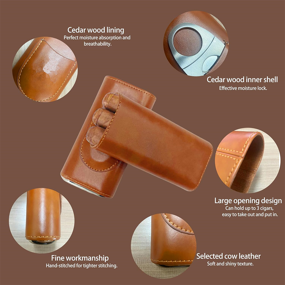 Taşınabilir Puro Nemlendirme S - Premium Cigar Case incelemesi ve fiyatı