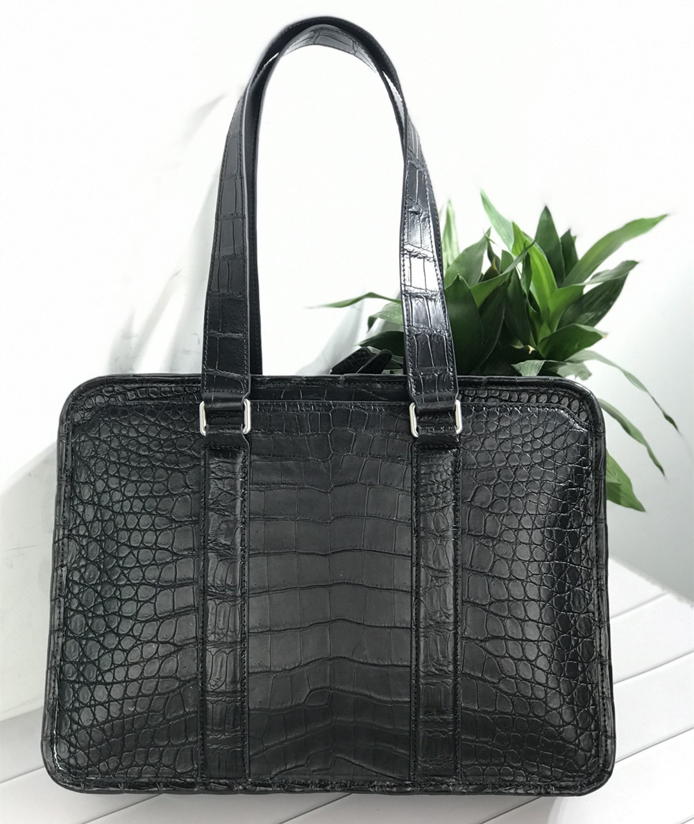 Yeni Timsah Derisi Laptop Çant - Leather Briefcase incelemesi ve fiyatı