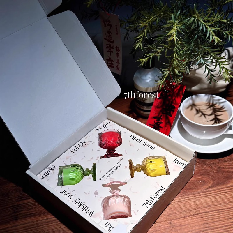 Kokulu Mum Hediye Seti, Şarap  - Luxury Gift Set incelemesi ve fiyatı