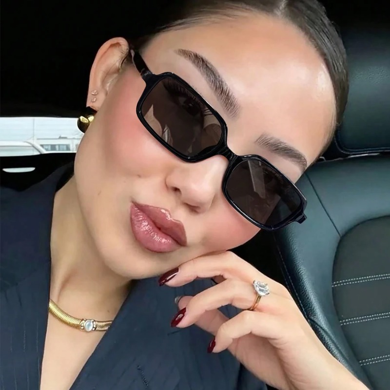 Yeni Seksi Küçük Dikdörtgen Gü - Designer Sunglasses incelemesi ve fiyatı