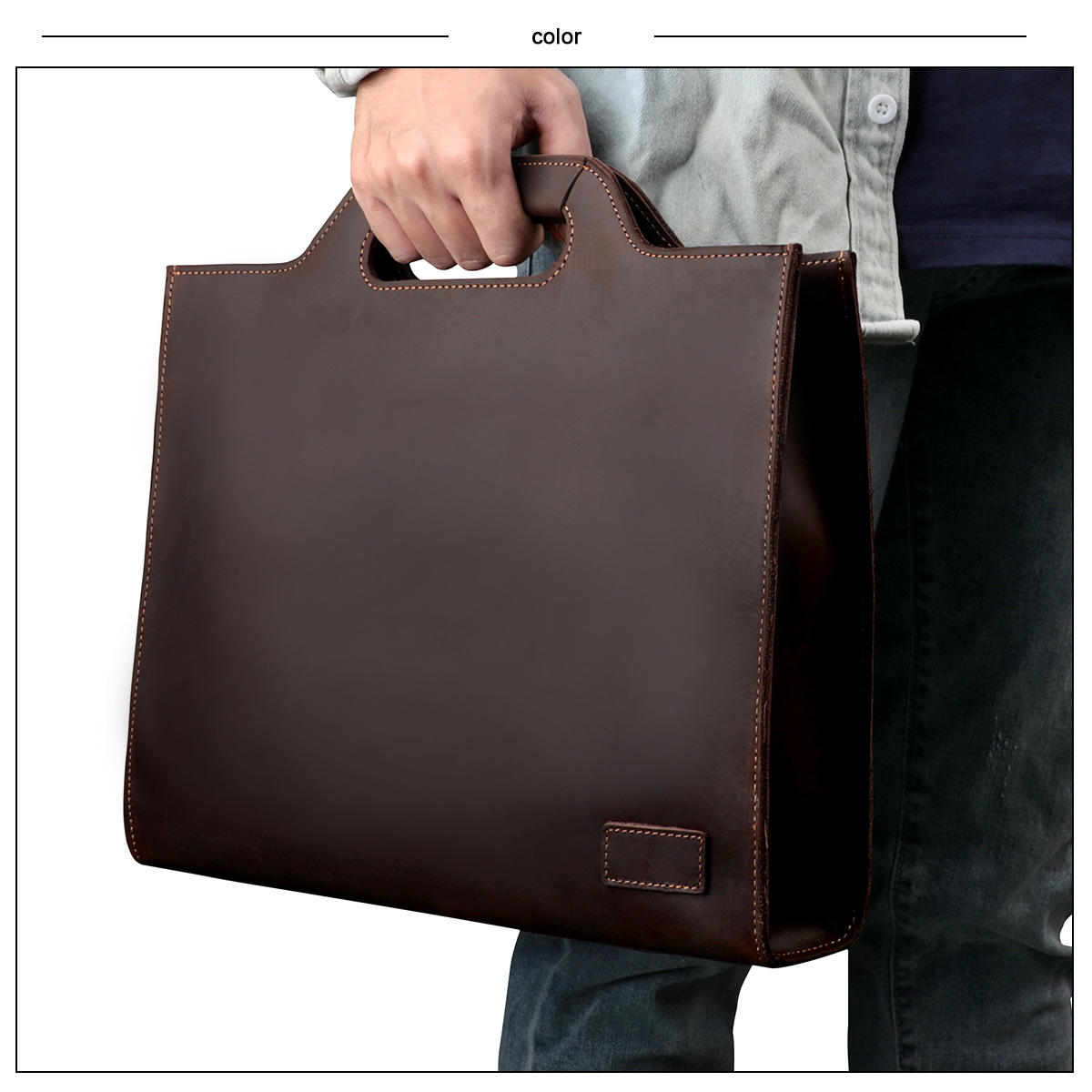 Erkek laptop çantası, erkek om - Leather Briefcase incelemesi ve fiyatı