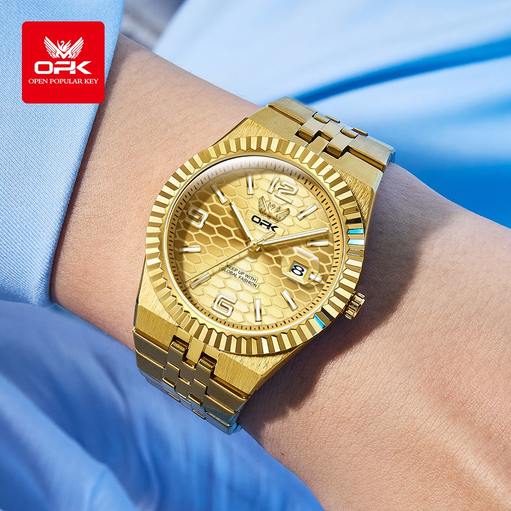 OPK 8186 İş Erkek Saati Paslan - Luxury Watch Men incelemesi ve fiyatı