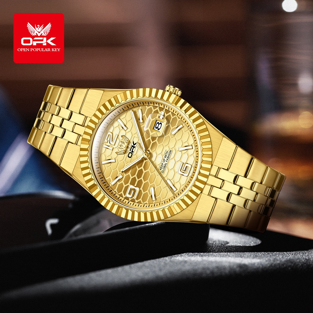 OPK 8186 İş Erkek Saati Paslan - Luxury Watch Men incelemesi ve fiyatı
